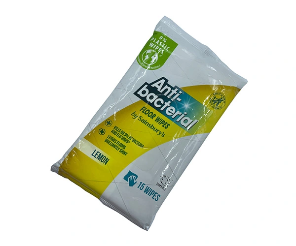 Floor Cleaning Wet Wipes Packaging