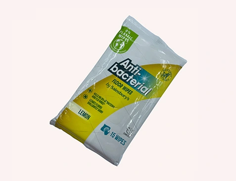 Floor Cleaning Wet Wipes Packaging