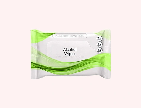 Alcohol Wet Wipes Packaging